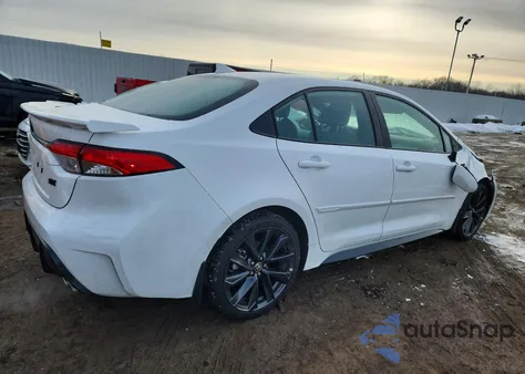 2025 Toyota Corolla Se z USA, uszkodzony, nr VIN 5YFS4MCE7SP245530